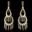 Earring 804 Gold Brown