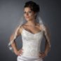 Bridal Wedding Single Layer Fingertip Length Veil 591 1F