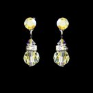 AB Swarovski Crystal Bridal Earrings E 200