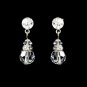 Clear Swarovski Crystal Bridal Earrings E 200