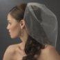Single Tier Fine Birdcage Face Veil Softly Scattered with Rhinestones 502