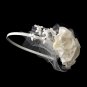 * Ivory Flower Headpiece Headband 617