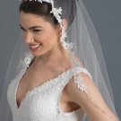 Single Layer Bridal Wedding Waltz Veil V 1154 1W