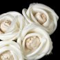 Charming Ivory Rum Pink Flower Bridal Hair Comb 4647