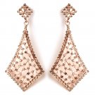 Vintage Rose Gold Earrings 9884