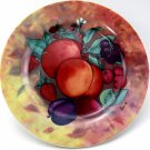 Godinger Dessert Plate Peaches Design 7. 5 Inch Porcelain Home Essentials and Beyond