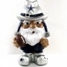 Garden Gnome Dallas Cowboy's Mad Hatter Series 8 Inches Silver Cowboy Hat Forever Collectibles