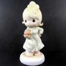Precious Moments Yield Not To Temptation 1989 Figurine Enesco 521310 Porcelain Samuel J Butcher