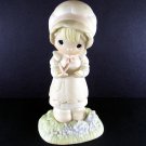 Precious Moments We Are God's Workmanship Figurine 1982 Enesco Item E-9258 by Jonathan and David