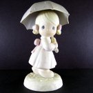 Precious Moments April Figurine 1987 Enesco Item 110027 by Samuel Butcher