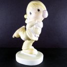 Precious Moments Dropping In For Christmas Figurine 1982 Enesco Item E-2350 by Jonathan and David