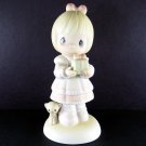 Precious Moments God Sends The Gift Of His Love Figurine 1984 Enesco E-6613 by Jonathan and David