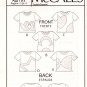 McCall's 6691 M6691 Girls Boys Sizes 6-7-8 Sewing Pattern Kids Childrens Tops with AppliquÃ©s  Easy