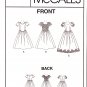 McCall's 8640 M8640 Girls Sewing Pattern Special Occasion Dress 2 Lengths Childrens Kid Sizes 7-8-10