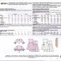 McCall's 7011 M7011 Girls Lined Jacket Dresses Belt Childrens Sewing Pattern Kids Sizes 2-3-4-5