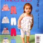 McCall's 7142 M7142 Infant Girls Tops Leggings Childrens Sewing Pattern Kid Size Nbn-Sml-Med-Lrg-Xlg
