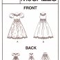 McCall's 8643 M8643 Girls Sewing Pattern Childrens Special Occasion Dress Petticoat Kids Sizes 3-4-5