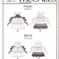 McCall's 7144 M7144 Toddler Girls Pullover Dresses Childrens Sewing Pattern Kids Sizes 1-2-3