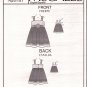 McCall's 7146 M7146 Girls Sewing Pattern Childrens Pullover Dress / 18" Doll Dress Kids Size 6-7-8
