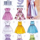 Butterick 3350 B3350 Girls Sewing Pattern Dresses 9 Looks In One Childrens Kids Sizes 6-7-8 Easy Sew