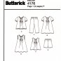 Butterick 4176 B4176 Girls Sewing Pattern Childrens Top Dress Shorts Pants Kids Sizes 2-3-4-5 Easy