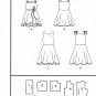 Butterick 4718 B4718 Girls Dresses Sewing Pattern Childrens Easy Sew Kids Sizes 6-7-8