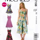McCall's M7156 7156 Womens Misses Petite Romper Dress Jumpsuit Sewing Pattern 14-16-18-20-22