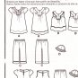 Simplicity 2269 Girls Dress Top Cropped Pants Hat Childrens Sewing Pattern Kids Sizes 3-4-5-6-7-8