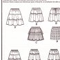 Simplicity 1816 Girls Pull On Skirts Sewing Pattern Various Styles Childrens Kids Sizes 3-4-5-6