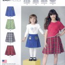 Simplicity 1290 Girls Set of Skirts Childrens Easy Sewing Pattern Kids Sizes 7-8-10-12-14