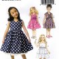 Butterick B6046 6046 Girls Dresses Lined Shrugs Childrens Sewing Pattern Kids Sizes 2-3-4-5