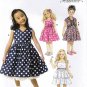 Butterick B6046 6046 Girls Dresses Lined Shrugs Childrens Sewing Pattern Kids Sizes 6-7-8