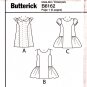 Butterick B6162 6162 Girls Lined Dresses Childrens Sewing Pattern Detachable Bow Kids Sizes 6-7-8