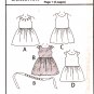 Butterick B6201 6201 Girls Dresses Summer Sewing Pattern Lined Bodice Kids Sizes 6-7-8