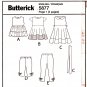 Butterick B5877 5877 Girls Tunic Dress Top Belt Leggings Childrens Sewing Pattern Kids Sizes 2-3-4-5