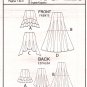 McCall's M7054 7054 Misses Skirts Sewing Pattern Varying Lengths and Styles Sizes 6-8-10-12-14 Easy