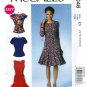 McCall's M7046 7046 Womens Misses Tops and Dresses Sewing Pattern Sizes 14-16-18-20-22 Easy Sew
