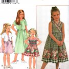 Simplicity 0635 or 7989 Girls Sewing Pattern Childrens Dress and Jacket Kids Sizes 3-4-5-6