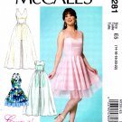 McCall's M7281 7281 Womens Misses Sweetheart-Neckline Dresses Sewing Pattern Sizes 14-22
