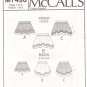 McCall's M7498 7498 Girls Tiered and Ruffled Skirts Sewing Pattern Childrens Sizes 7-8-10-12-14 Kids
