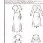 Simplicity 8249 Misses Dress Formal Gown Retro 1940 Vintage Style Sewing Pattern Sizes 6-14