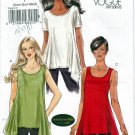 Vogue V8651 8651 Misses Tunics Sewing Pattern Sizes Xsm-Sml-Med Very Easy Sew