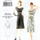 Vogue V8728 8728 Dress and Belt Sewing Pattern 1940 Vintage Style Sizes 8-10-12-14