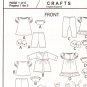 McCall's M6717 6717 Crafts 18" Doll Clothing Sewing Pattern Nightgown Size OSZ