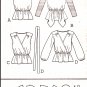 Butterick B5709 5709 Womens Misses Blouson Tops Belts Easy Sewing Pattern Sizes 16-18-20-22-24