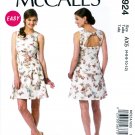 McCall's M6924 6924 Misses Dress Easy Sewing Pattern Lined Close-Fitting Sizes 4-6-8-10-12