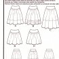 Simplicity 8057 Womens Misses Skirts In Three Lengths Easy Sewing Pattern Sizes 14-22