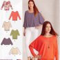 Simplicity 8089 Misses Sewing Pattern Knit Tops Varying Length Sleeves ...