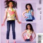 McCall's M7181 7181 Girls Tops Sewing Pattern Childrens Sizes 7-8-10 Varying Styles Kids