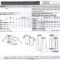 McCall's M6985 6985 Girls Plus Top Skirt Pants Cardigan Sewing Pattern Children Sizes 10 1/2-16 1/2